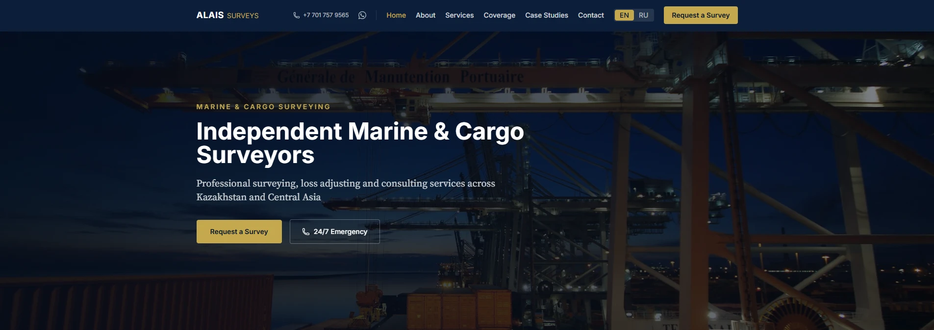 ALAIS Surveys Ltd. website